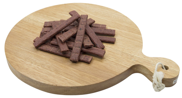 Dog Snack - Delicious Tender & Healthy Trick Or Snacks Beef Tomato Flavored Jerky
