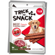TRICK OR SNACK Premium 1lb Dog Jerky TPremium 1lb Dog Jerky Treats | Dog Training | Dog Walking | Natural Grillers | Healthy Smoked Beef Chicken Salmon Chews Snacks Beef Tomato Jerky